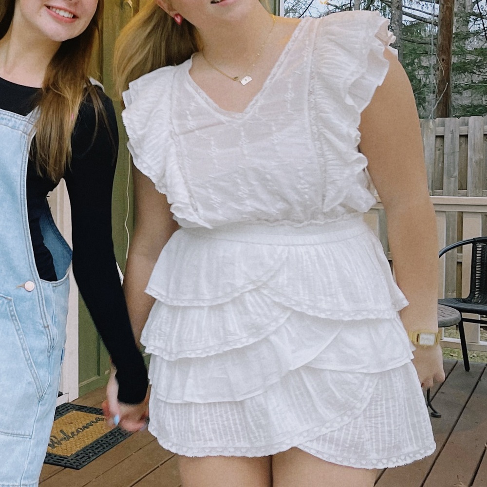 LOVESHACKFANCY WHITE DRESS!